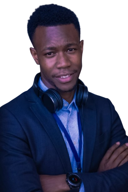 Alex Carter working at a desk